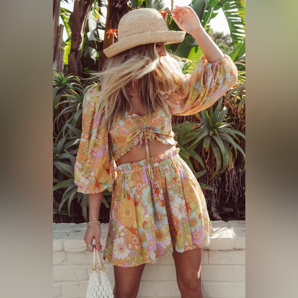 Swing Skirt and Jenna Blouse